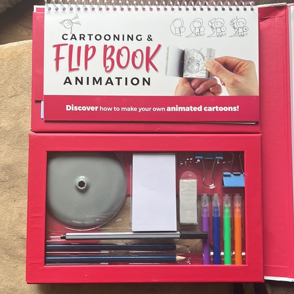 New – cartooning and flipbook animation set - Picture 2 of 10